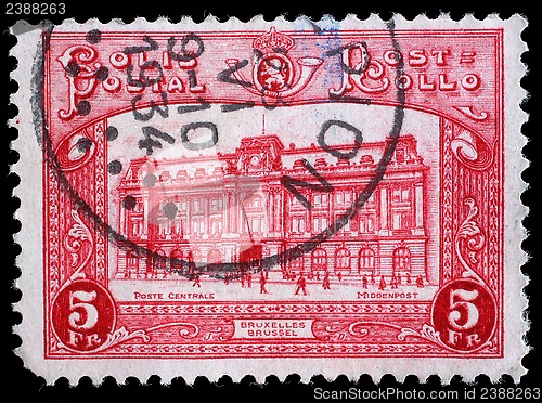 Image of Stamp printed by Belgium, shows Bruxelles