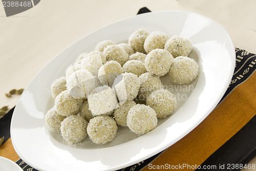 Image of Coconut Cardamon Burfi