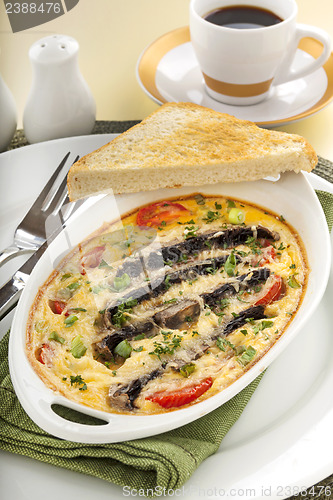 Image of Mushroom And Tomato Bake