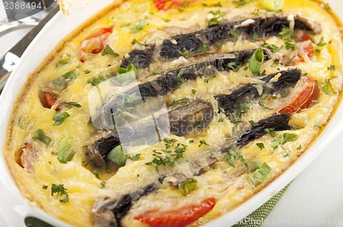 Image of Mushroom And Tomato Bake