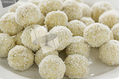 Image of Coconut Cardamon Burfi