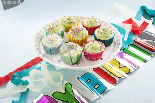 Image of Birthday Cup Cakes