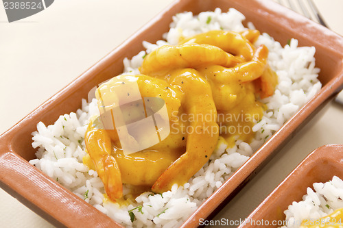 Image of Curried Shrimps