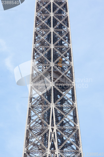 Image of View on the Eiffel tower