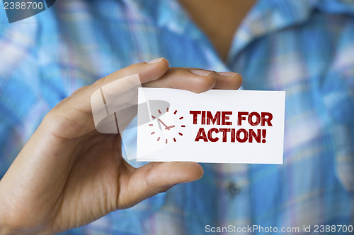 Image of Time For Action