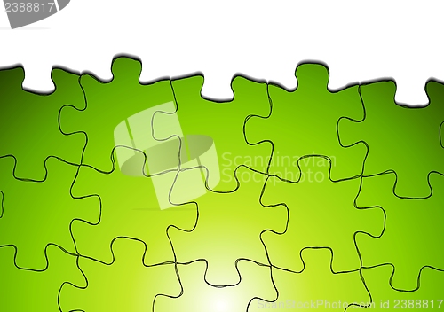 Image of Bright puzzle vector background