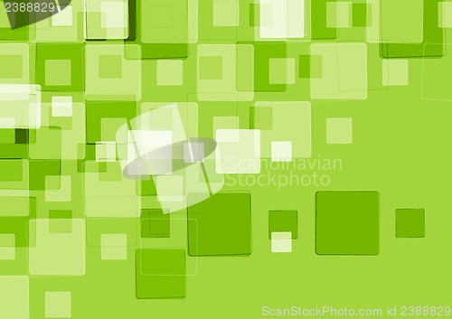 Image of Abstract tech background with squares