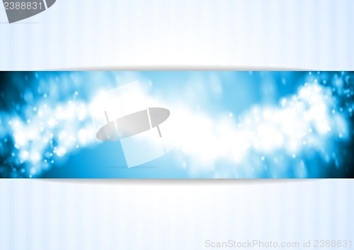 Image of Blue shiny elegant design. Vector backdrop