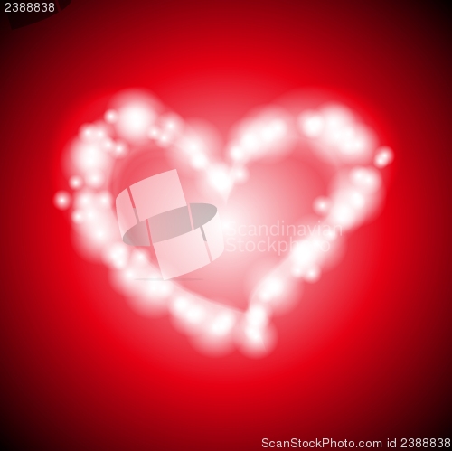 Image of Vector shiny heart