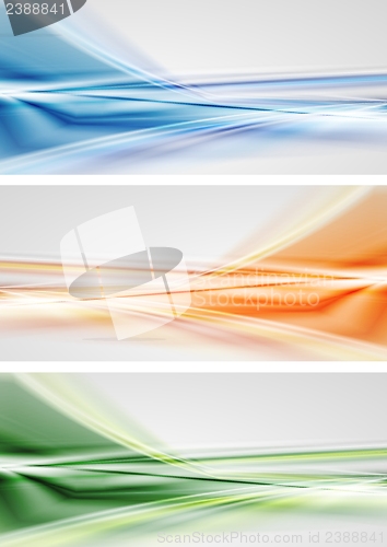 Image of Vector bright banners