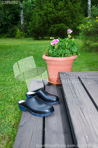 Image of Pair of clogs