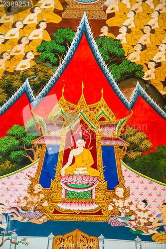 Image of UBONRATCHATHANI ,THAILAND - JULY 23 : Masterpiece of traditional