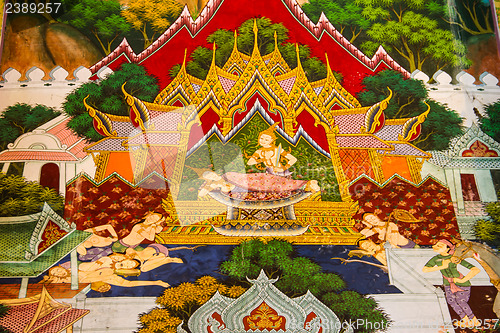 Image of UBONRATCHATHANI ,THAILAND - JULY 23 : Masterpiece of traditional
