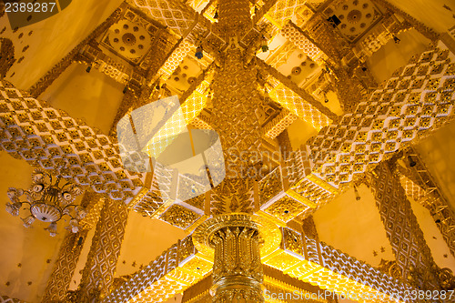 Image of Thai style art temple, Wat Phrathat Nong Bua in Ubon Ratchathani