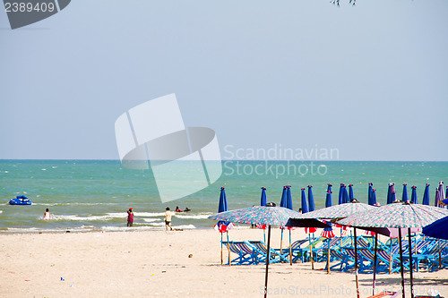 Image of Old fisherman boat on beach