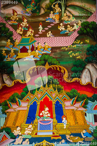 Image of UBONRATCHATHANI ,THAILAND - JULY 23 : Masterpiece of traditional