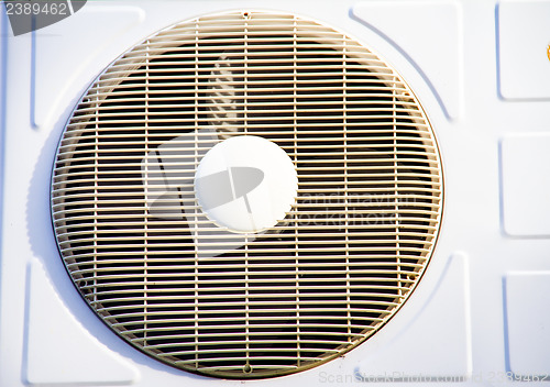 Image of compressor unit of air conditioner