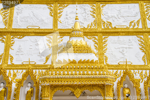 Image of wat Phrathat Nong Bua in Ubon Ratchathani province, Thailand