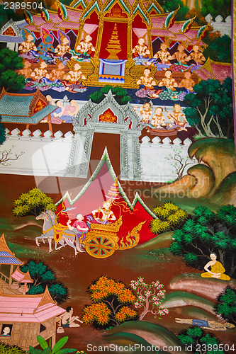 Image of UBONRATCHATHANI ,THAILAND - JULY 23 : Masterpiece of traditional