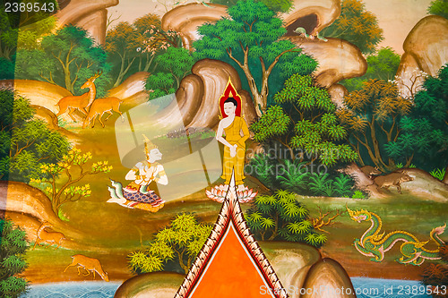 Image of UBONRATCHATHANI ,THAILAND - JULY 23 : Masterpiece of traditional