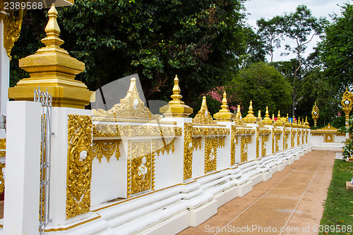 Image of wat Phrathat Nong Bua in Ubon Ratchathani province, Thailand