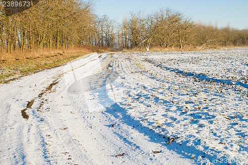 Image of winter road