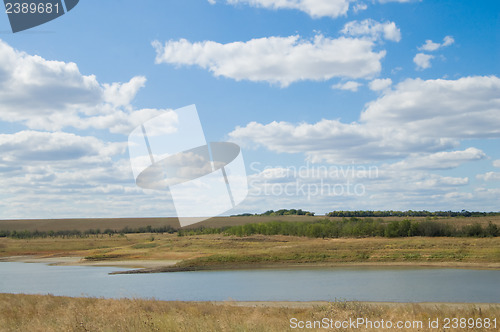 Image of view to landscape