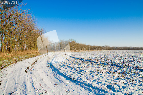 Image of winter road