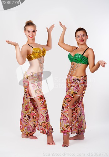 Image of Two belly dancers