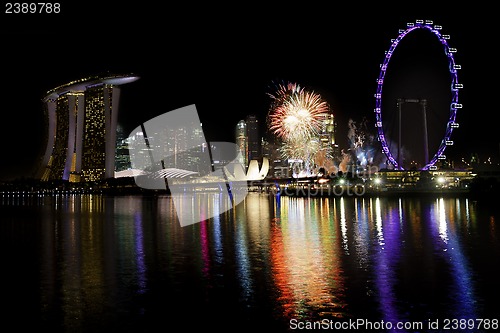 Image of Singapore Fireworks