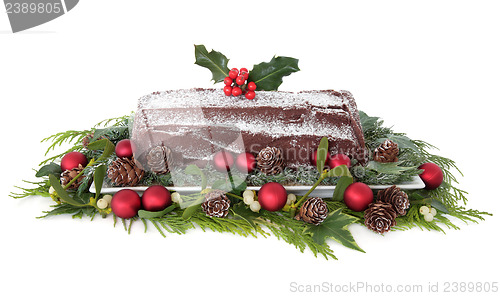 Image of Chocolate Yule Log