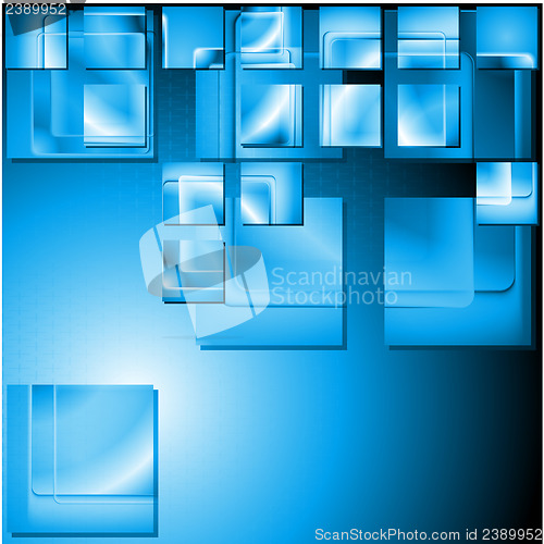 Image of Concept hi-tech vector background