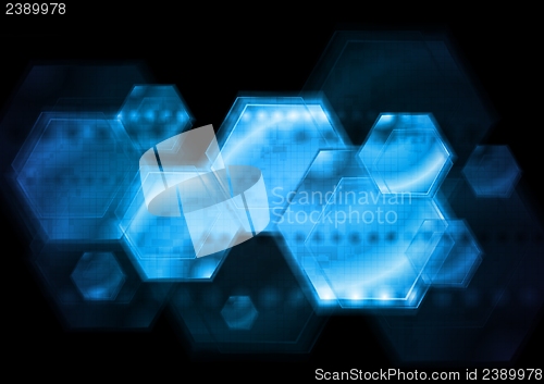 Image of Elegant hi-tech vector background