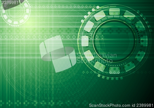 Image of Abstract technology vector background
