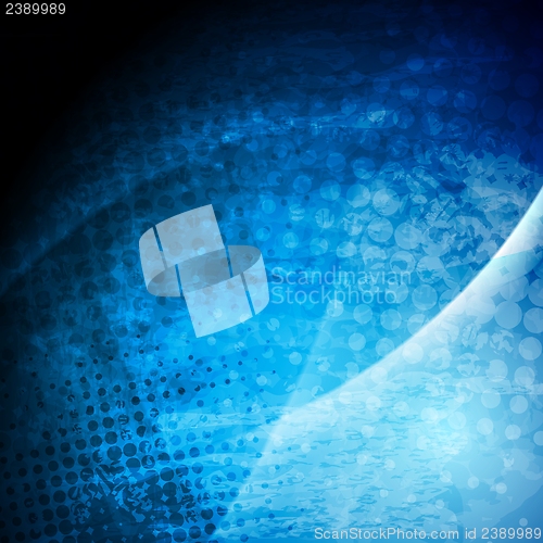 Image of Dark grunge wavy background. Vector
