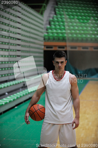 Image of Basketball player portrait