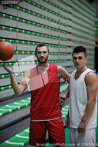 Image of Basketball player portrait