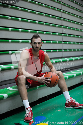 Image of Basketball player portrait