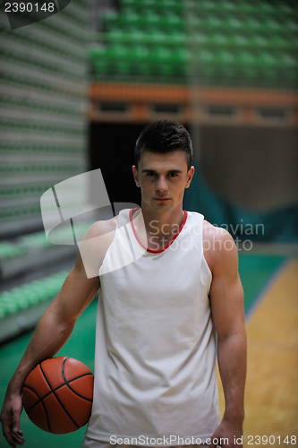 Image of Basketball player portrait