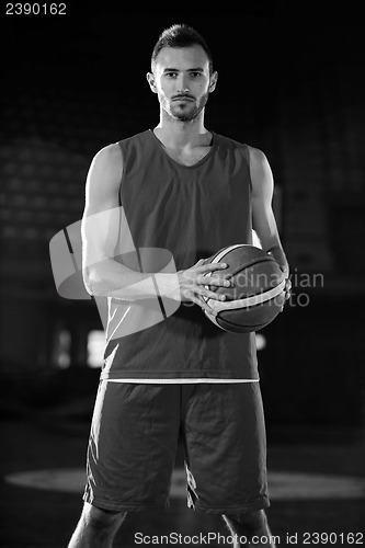 Image of Basketball player portrait
