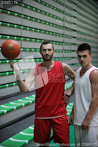 Image of Basketball player portrait