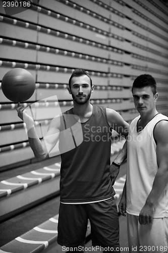 Image of Basketball player portrait