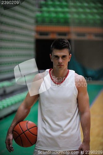 Image of Basketball player portrait