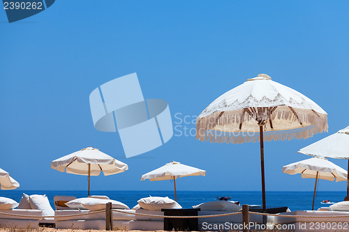 Image of Umbrellas on the beach