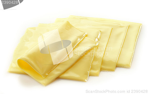 Image of Creamy processed cheese slices