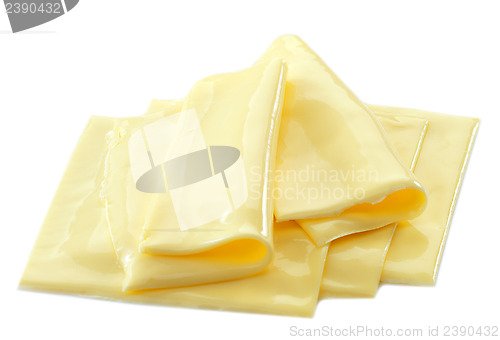 Image of Creamy processed cheese slices