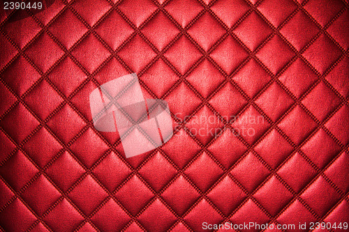 Image of Red leather texture