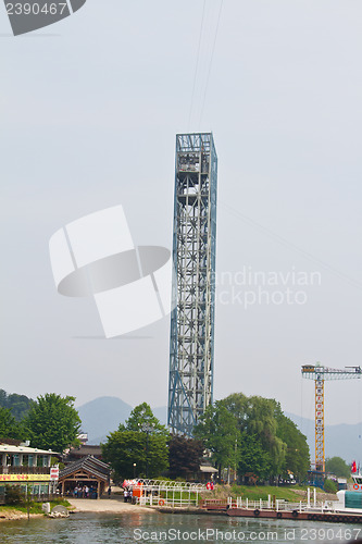 Image of NAMISEOM - JUNE 15: Visitors arrive in Nami Island by ferry on J