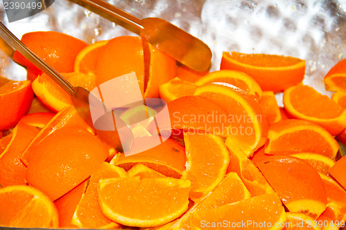 Image of Oranges close up