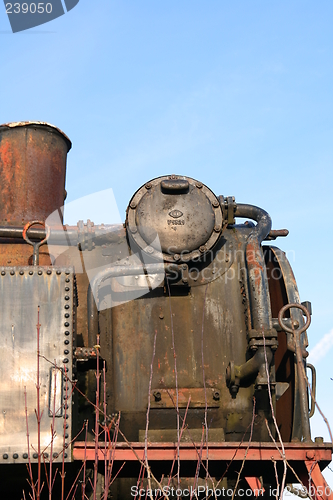 Image of Derelict Railway Engine